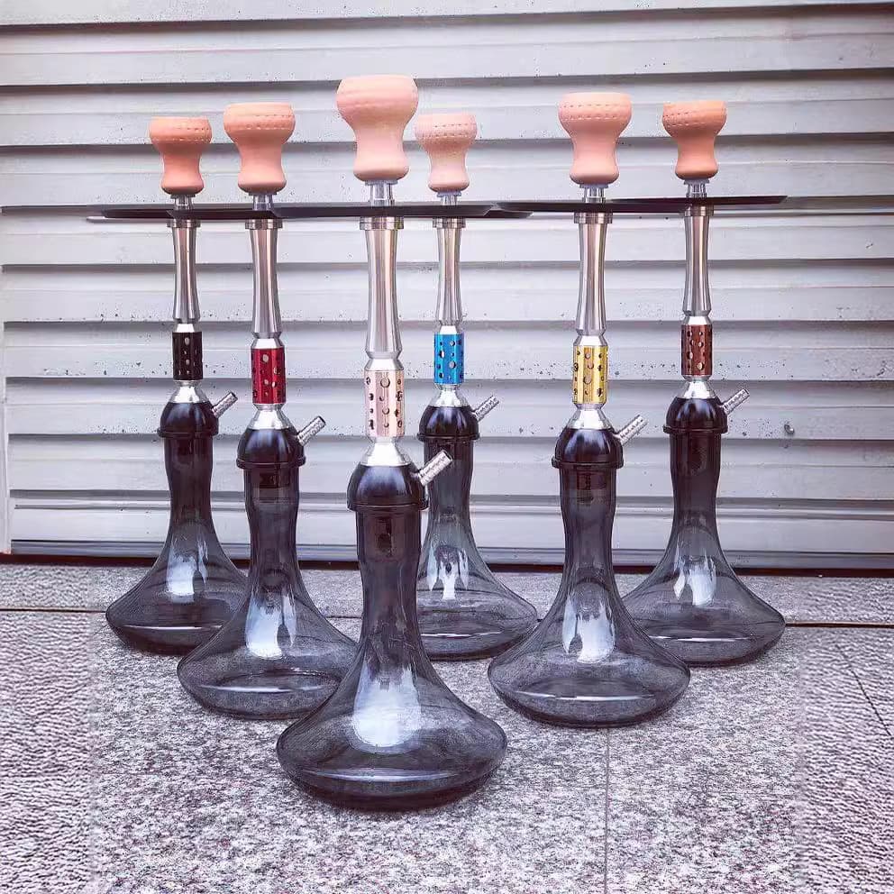 Arabian shisha hot-selling spot large smoke bar porous smoke hookah shisha hookah
