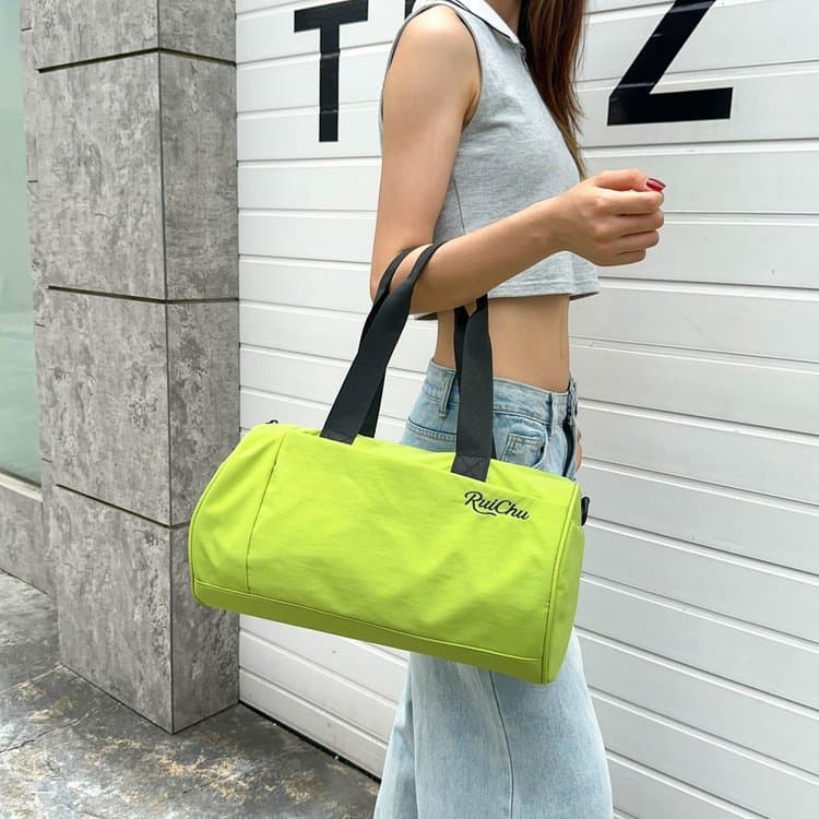 Gym Bag for Men and Women, Wet-Dry Separation Sports Yoga Bag with Shoe Compartment, Swimming Training Bag, Lightweight Short-Trip Luggage Organizer