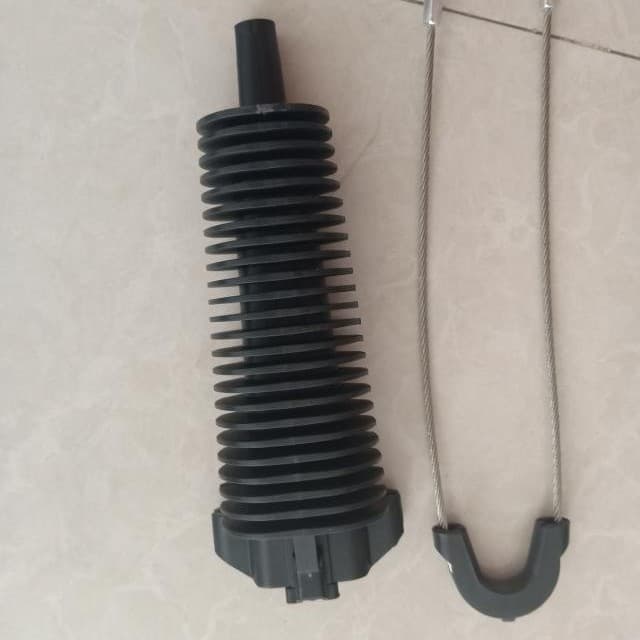 Optical cable insulation tension clamp, plastic overhead tension clamp, cable wedge clamp, optical cable fittings