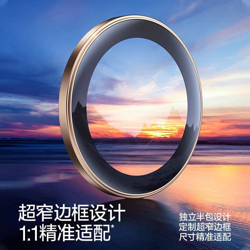 Tazuo Compatible with iPhone 16 Pro Lens Film 15PM with Positioning 16PM Tempered Glass 14 Pro Max Camera Protection