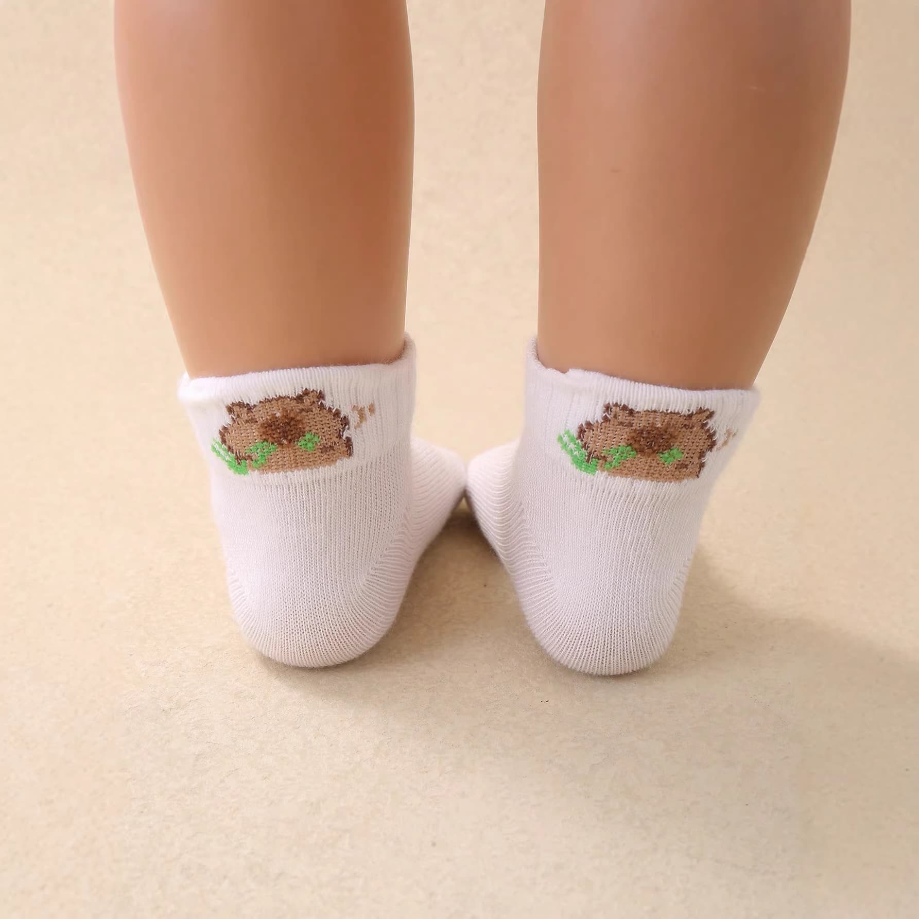 Baby socks, spring and autumn cotton socks, newborns, 0-3 years old, loose and tight, soft mid-calf socks, all-season socks