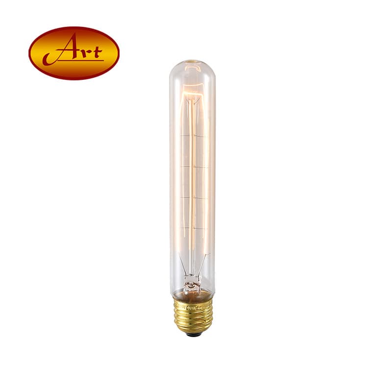 【T30-185mm Double-Wire】Edison Retro Dimmable Bulb, T185 Iron Frame Piccolo Bulb Available