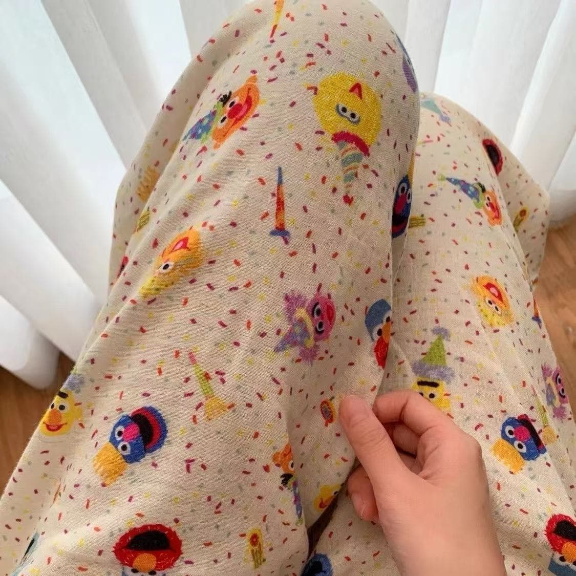 New! Cloud Cotton Pajama Pants for Women, Spring and Autumn Long Pants, Thin, Loose, Versatile, Mosquito-Proof, Lazy Lounge and Walk Pants, Homewear