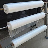 Factory direct sales of thickened plastic film for greenhouses, anti-aging, high light transmittance PO film, thickened PE plastic sheet, black and white film.
