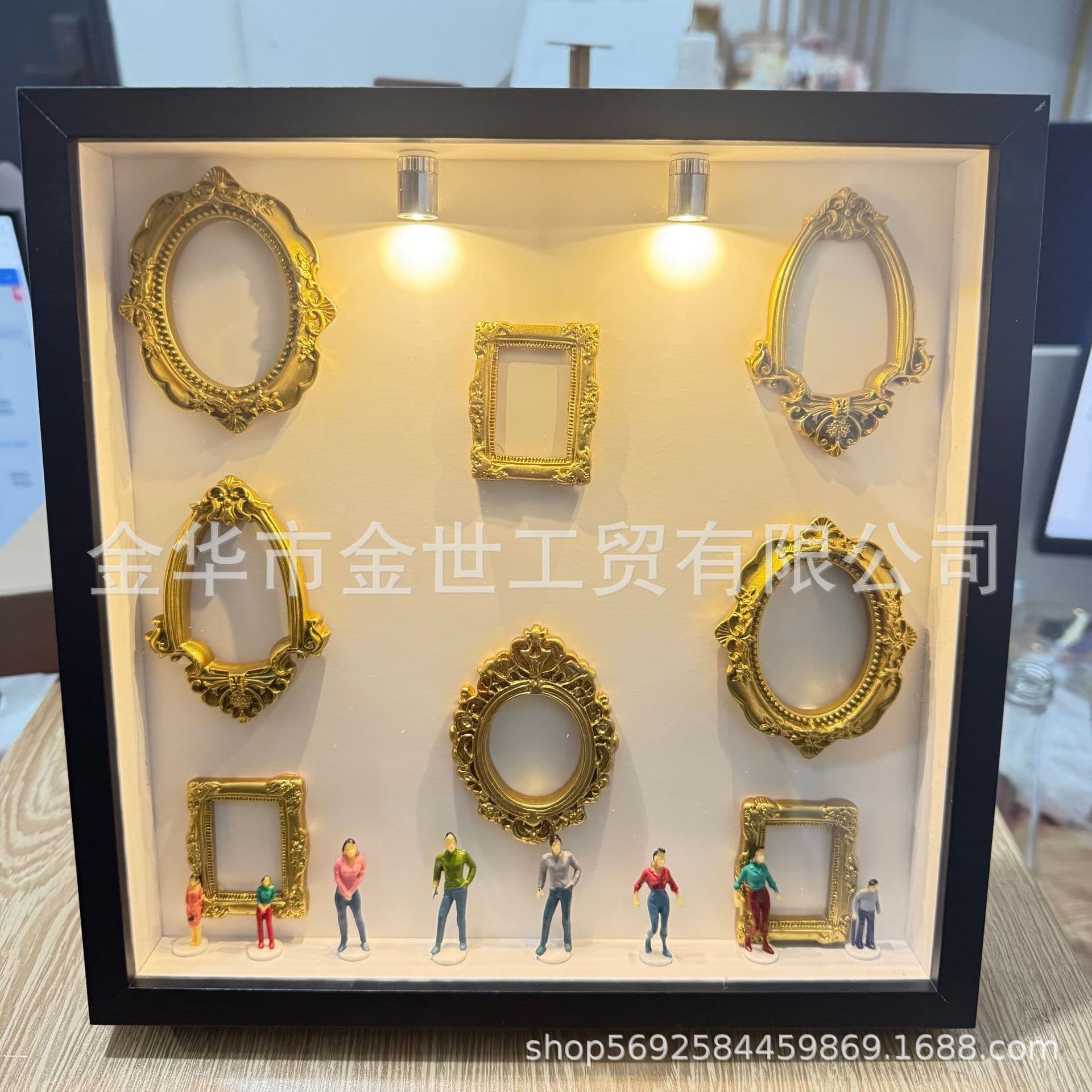 In Stock DIY Mini Museum Silhouette Box