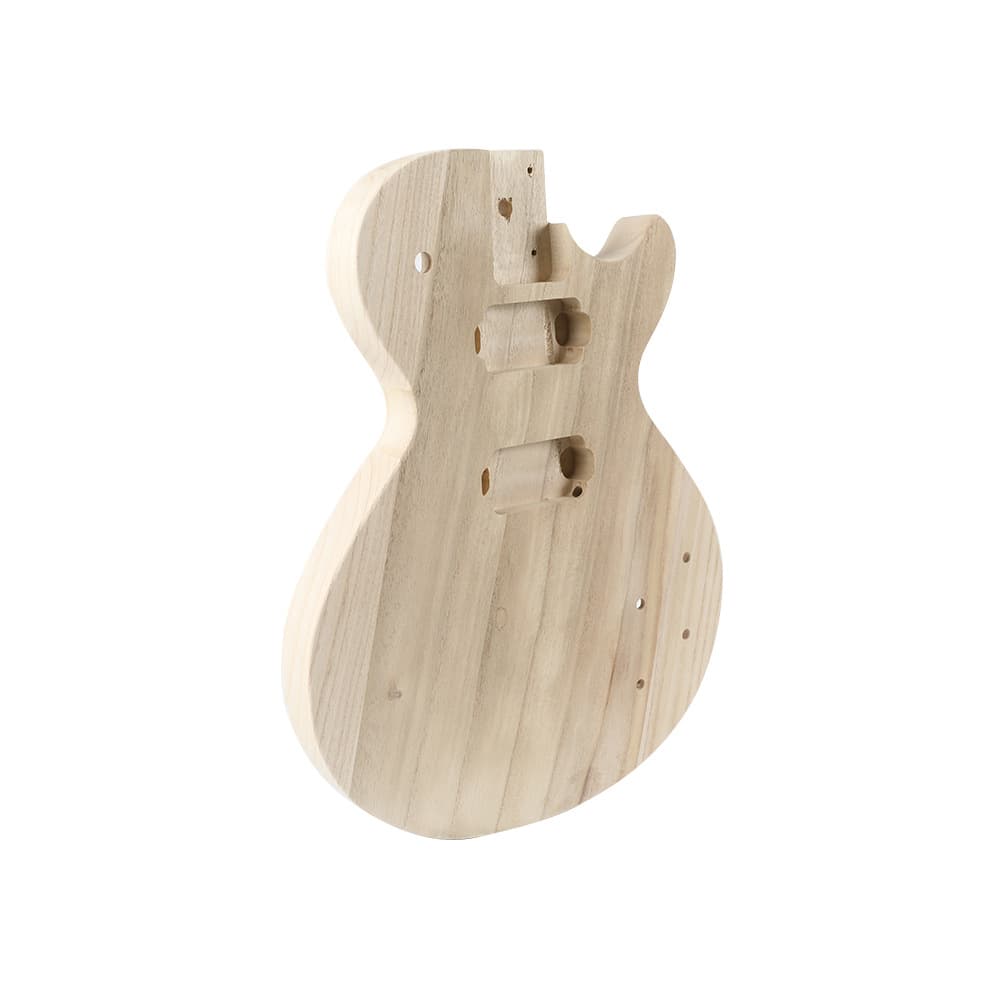 Cross-border Electric Bass Raw Wood Body Paulownia PB Electric Bass Body Electric Guitar Semi-finished Parts