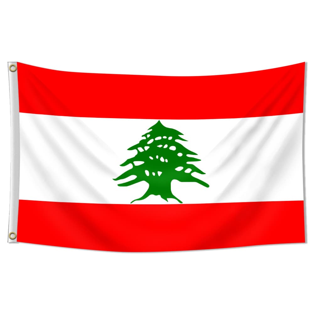 Provides flags from countries around the world, including the Lebanese flag, polyester flags for foreign trade and cross-border use, individually packaged.