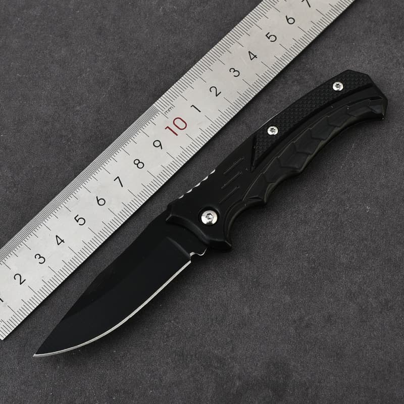Factory Wholesale Stainless Steel Folding Knife Outdoor Camping Survival Knife Portable Self-Defense Knife Outdoor Tool
