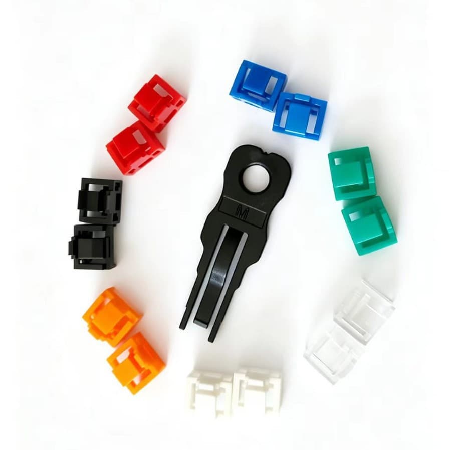 RJ45 network port lock, network security lock, data anti-theft dustproof network port lock