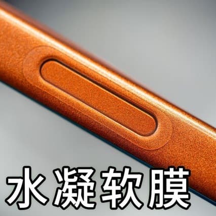 Applicable to iPhone 17 Pro Max button sticker, iPhone 17 Pro camera key hydrogel film, 16 Pro Max full coverage