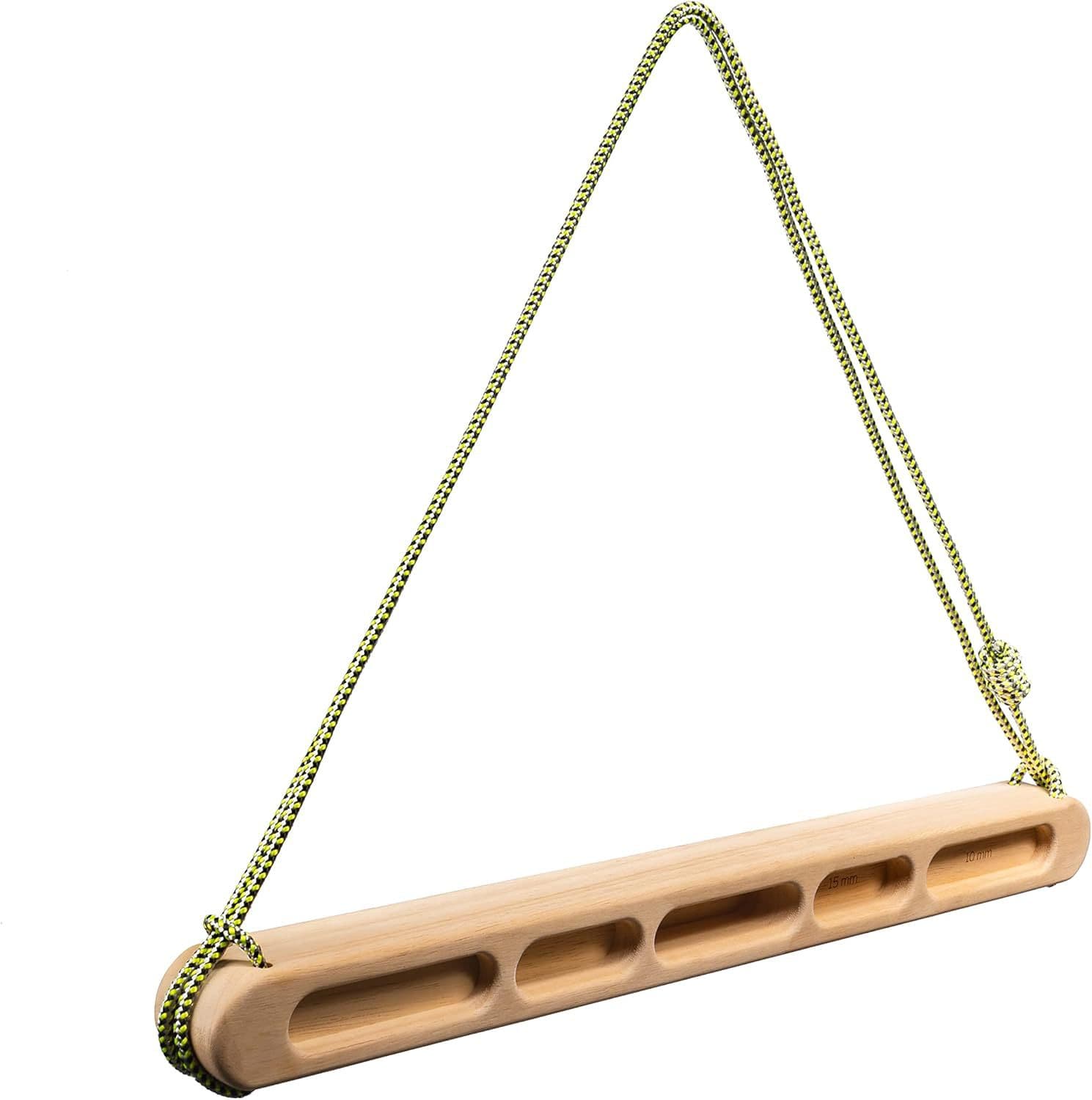 indoor rock climbing fingerboard portable exercise wooden finger trainer pull-up horizontal bar exercise fitness equipment