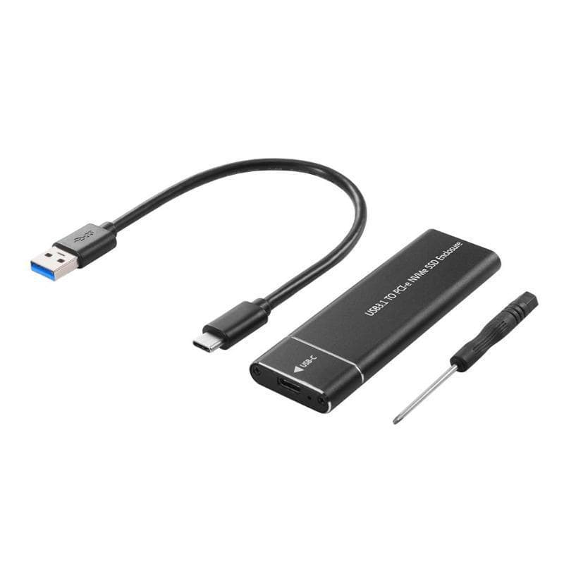10Gbps USB 3.1 to M.2 NVMe PCIe SSD Enclosure M.2 NVMe PCIe