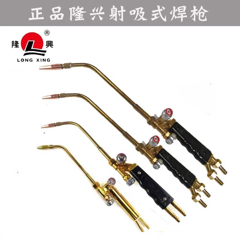 Longxing Welding Torch Oxygen Acetylene Cutting Torch Injector Type Cutting Torch Welding Gun H01-2 Type 6 Type 12 Type 20 Type Accessories Welding