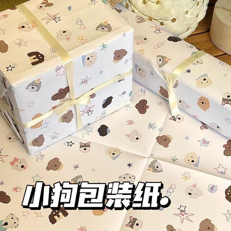 Gift Wrapping Paper Collection for Bouquet Decoration, Flower Shop, Holiday Book Cover, High-Quality Everyday Packaging
