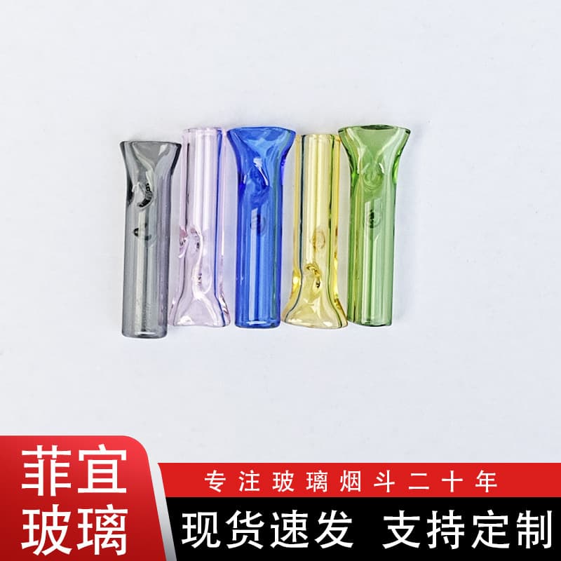 Colorful Glass Craft Mini Portable Accessories Glass Material