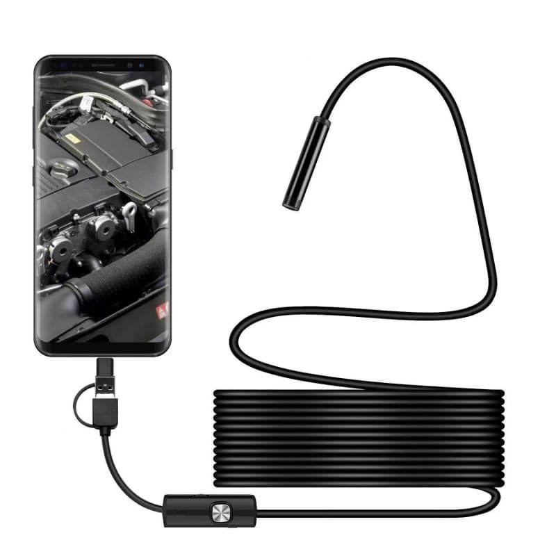 Ultra HD Endoscope Camera for Industrial Air Conditioning, Automotive Waterproof Inspection and Repair Probes
