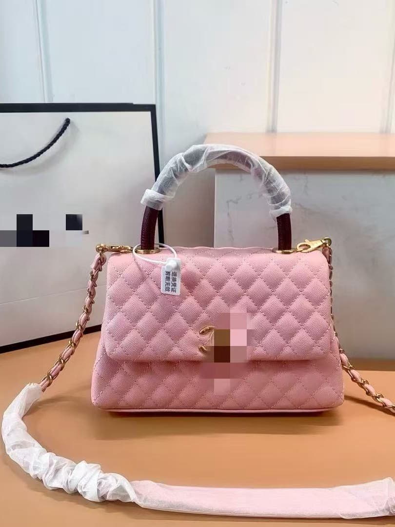 Small Fragrance Style Crossbody Bag 2025 New Genuine Leather Shoulder Handbag Women's Bag Fashion Diamond Quilted Chain