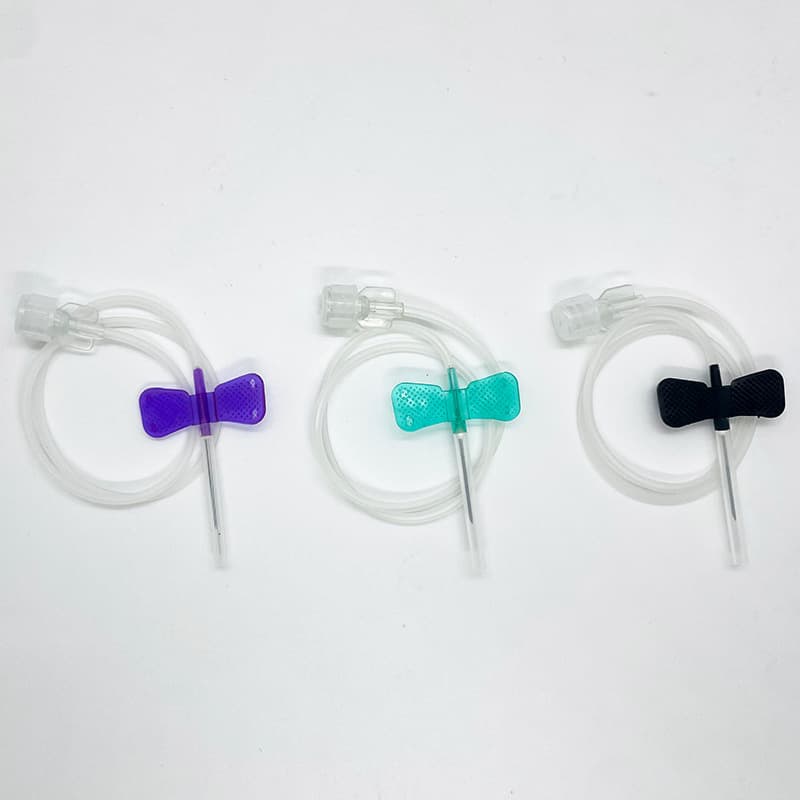 Double-wing infusion needle, butterfly scalp needle for animal drip, intravenous injection infusion set needle, English export