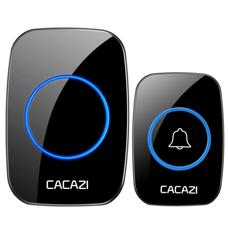 Wireless Doorbell Home DC Battery-operated Simple Outdoor Waterproof Electronic Smart Remote Control One-to-One Simple Bell
