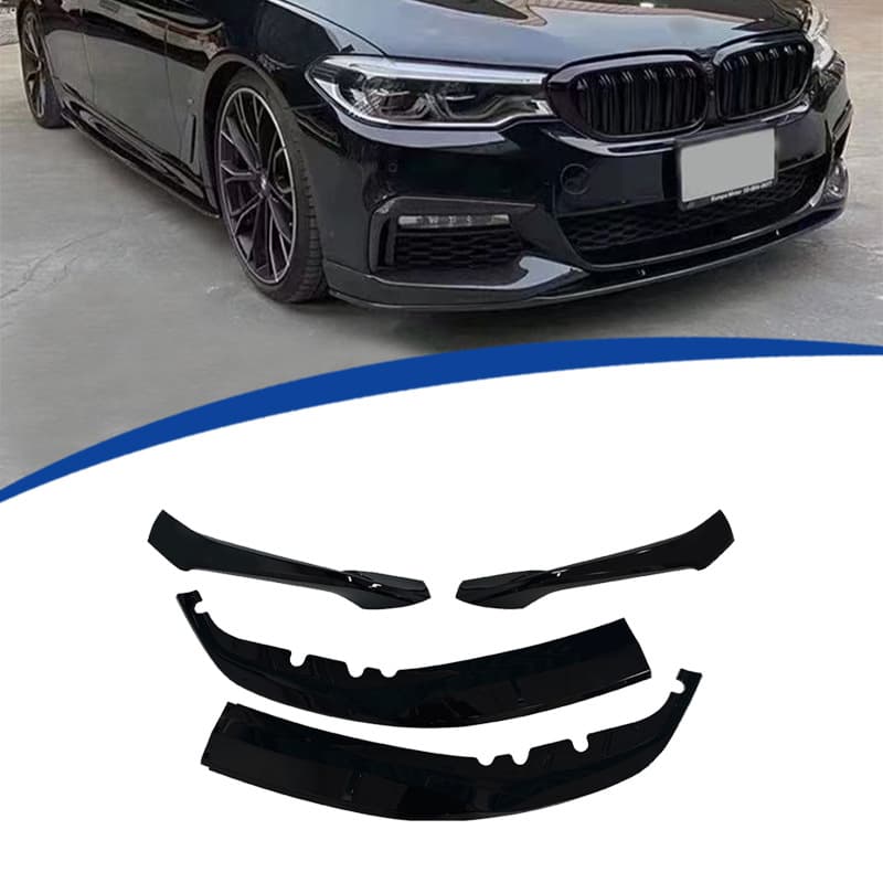 Suitable for 17-20 sports version 5 Series G30 front shovel front lip MP model 4-stage ABS material