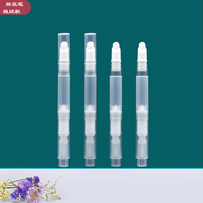 3ML flocked press pen for nail care, hair growth serum, concealer, and product refill