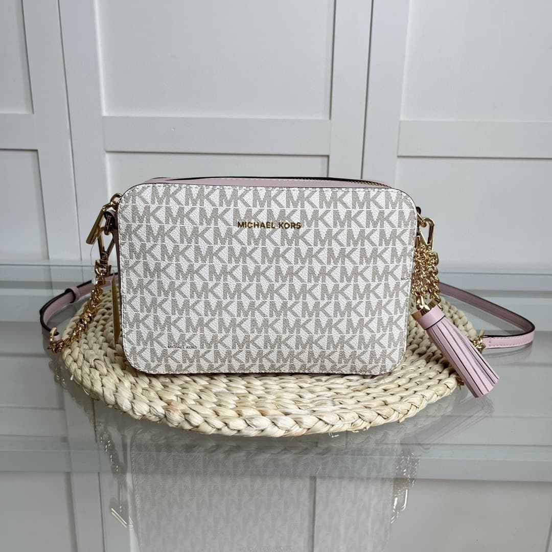 MK Bag Travel Women's Mini Small Camera Bag Classic Monogram Small Square Bag Chain Crossbody Shoulder Bag for Women