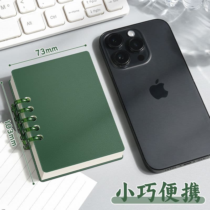 A7 Mini Refillable Notebook Portable Pocket Notepad High-Quality Detachable Coil Student Memo Book