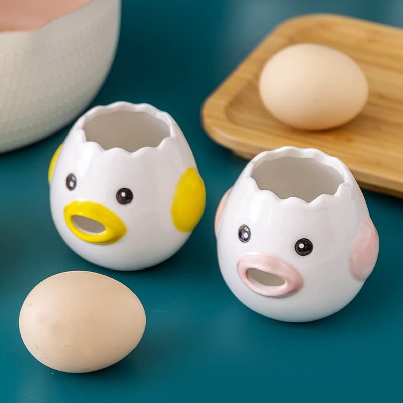 Egg White Yolk Separator Kitchen Egg Separator Yolk Separator Cute Filter Egg Separator Creative Tool