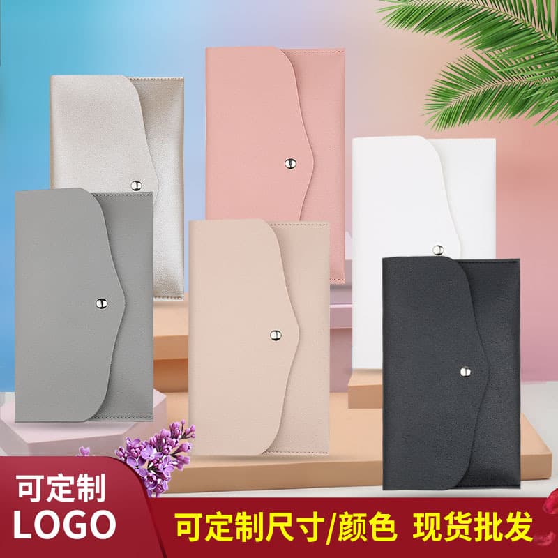 Large Capacity Portable Makeup Bag Nail Art Storage Envelope Eyeshadow Brush Holder Urban Minimalist PVC Waterproof Durable