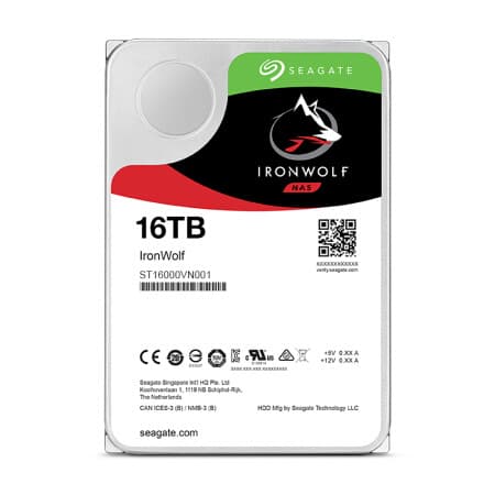 ST16000VN001 IronWolf 16T 16TB 7200/256M/SATA3 NAS