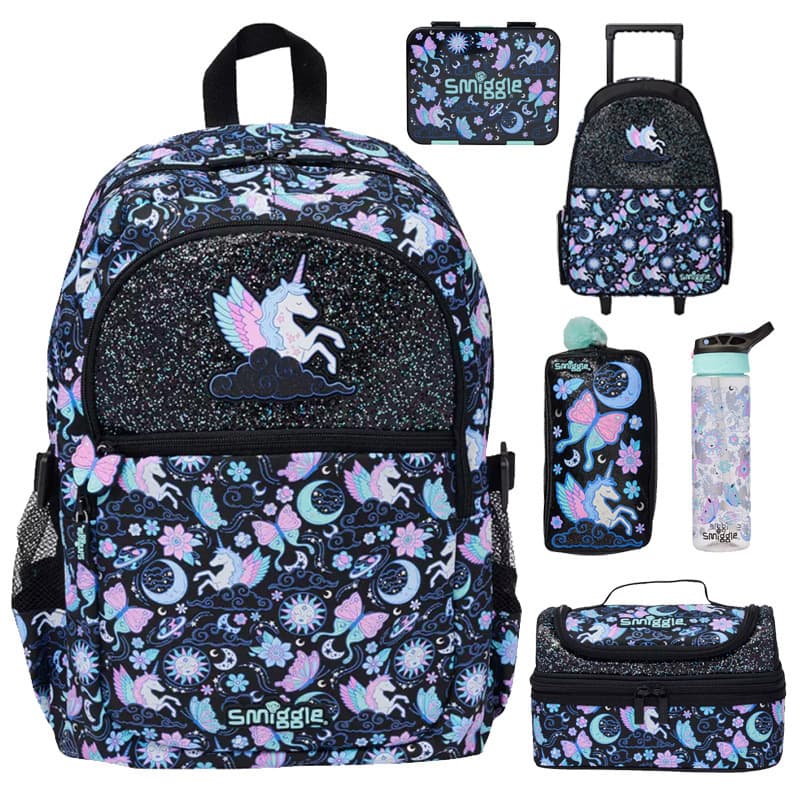 Australian smiggle backpack large capacity new school bag cute student backpack primary school girls casual bag