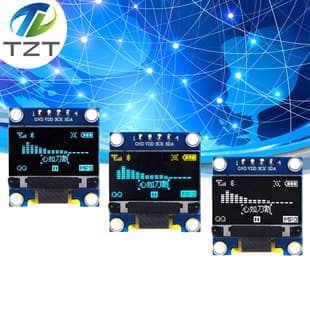 0.96 Inch OLED 12864 LCD Module I2C IIC Interface Display Screen Multi-Scene Applicable