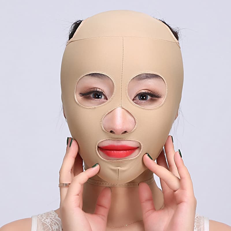 V-Shape Face Lifting Device, V-Shape Face Lift Patch, Double Chin V-Shape Face Mask, V-Shape Face Bandage, Facial Massager, Face Lifting Band
