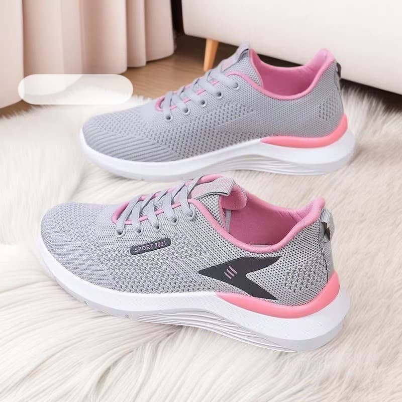 New Women's Spring/Autumn Casual Shoes Korean Trendy Sports Shoes Fashion Versatile Running Shoes Flat Women's Shoes Drop Shipping