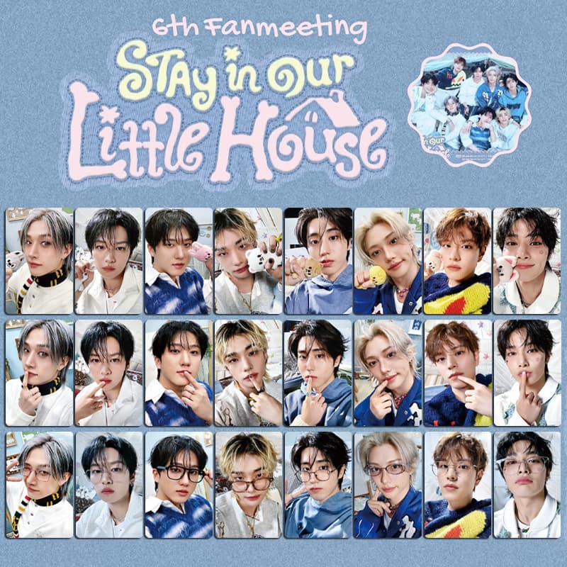 STRAYKIDS "STAY in our Little House" Weekly Photo Card Full Card Peripheral