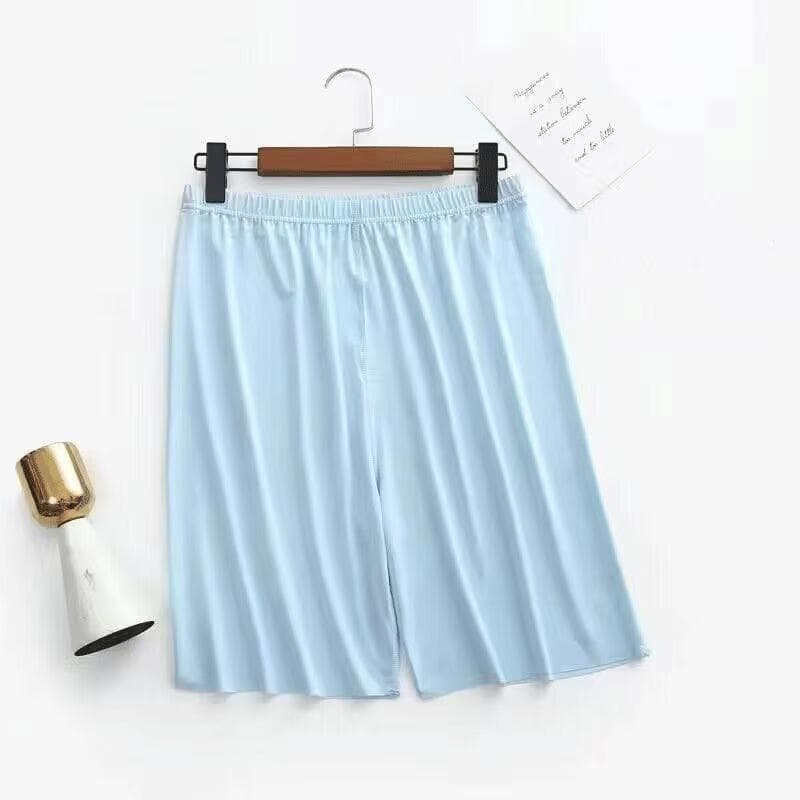 Men's Ice Silk Quick-Dry 5-Inch Shorts Summer Thin Sports Air Conditioning Home Sleep Shorts Casual 5-Inch Pants