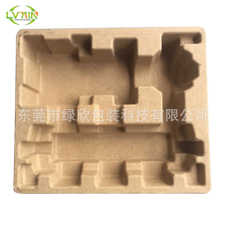 Pulp molding packaging, dry and wet inner liners, storage paper tray boxes, fixed models, custom biodegradable packaging boxes and paper trays