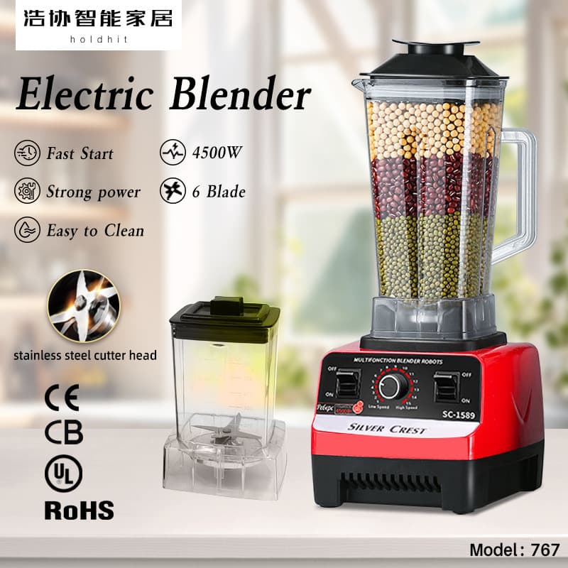 SILVERCREST Blender - High-Power Household Smoothie Maker, Baby Food Processor, Grinding and Mixing Machine