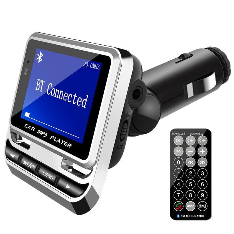 Car MP3 FM12B Bluetooth Hands-free Car FM Transmitter Large Screen Display Can Read USB Drive Car MP3