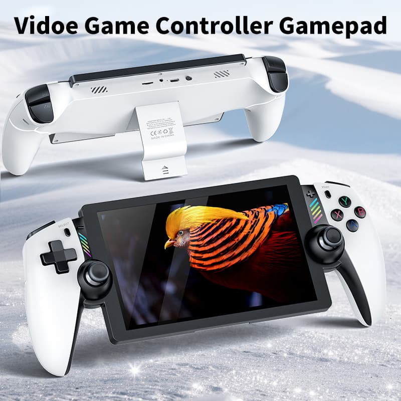 M28 Handheld Console, PS2 Games, Cross-Border Vibration Experience, 7-Inch Large Screen IPS Nostalgic Open-Source PS1