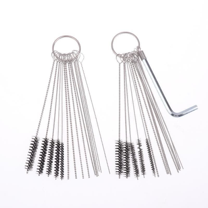 Pipe Accessories Multi-Spec Metal Pipe Cleaner Brush, Needle, Hard Clean Brush, Mouthpiece Cleaner