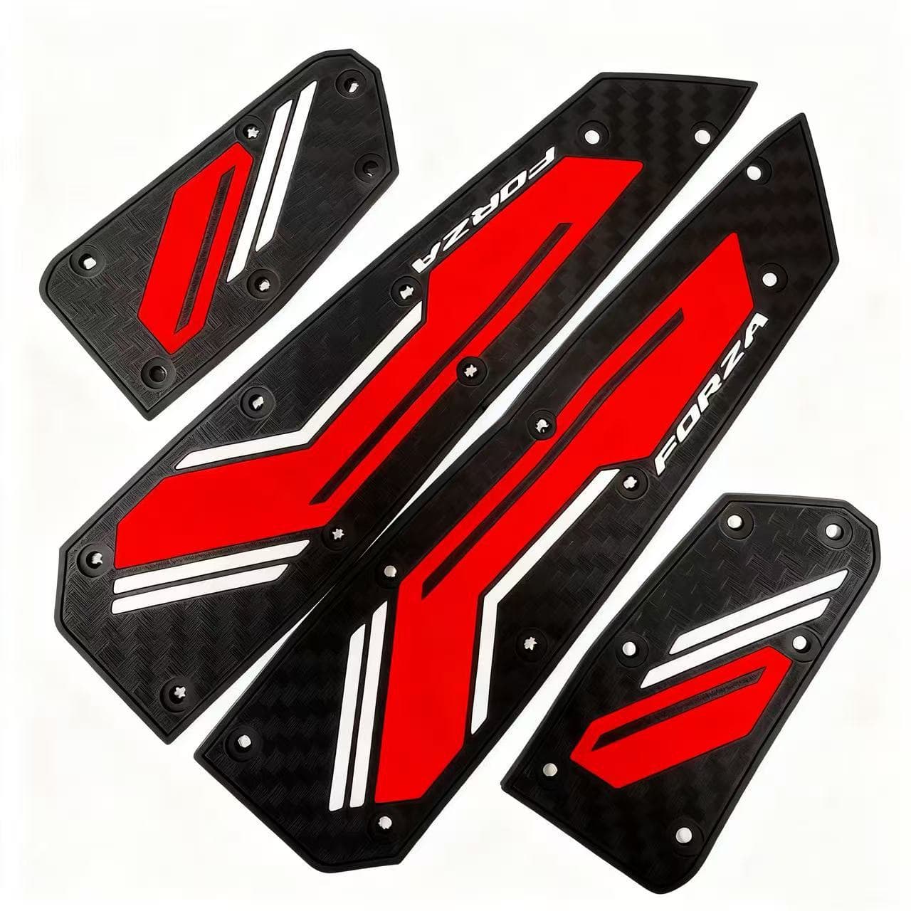Suitable for 23 model Honda NSS350 Forza 350 modification foot pedal, rubber anti-slip decorative foot mat accessories
