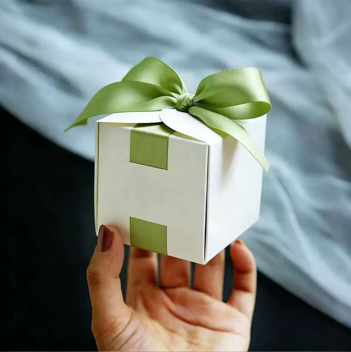 Cross-border Blank Small Gift Box Candy Box Wedding Box Christmas Gift Box Candy Box Packaging Box