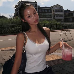 2026 New Lace Trim Camisole Tank Top, Fashion Sexy Solid Color Versatile Backless Top