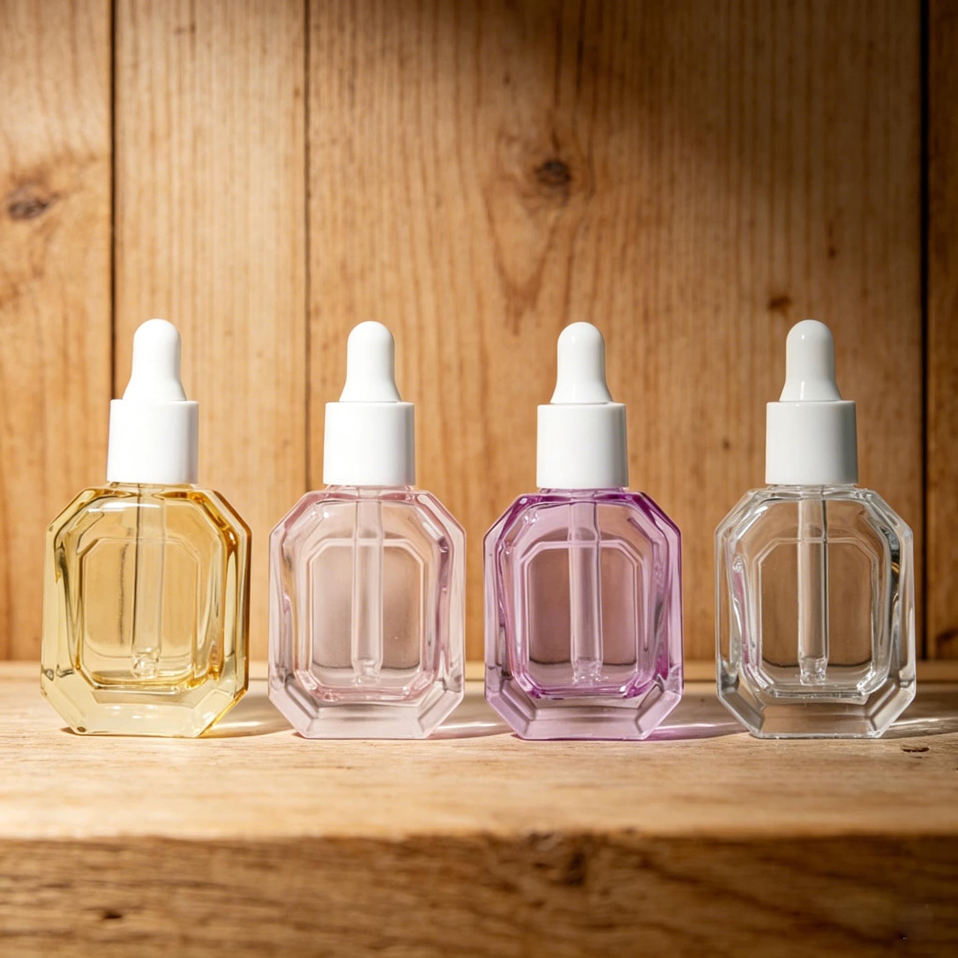 10ml Premium Glass Dropper Bottle Trial Sample Bottle, 10ml Serum Essential Oil Rubber Dropper Refill Bottle