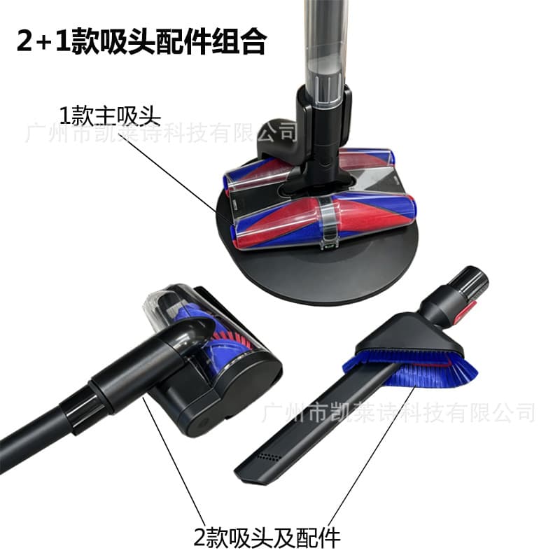 PencilVac Vacuum Cleaner High Suction Dust Removal Head Household Handheld Slim Dual Roller Floor Brush Vacuum Cleaner