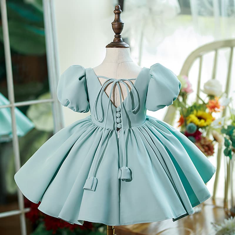 Girls birthday dress, fluffy princess dress, stylish one-year-old child, baby girl, piano performance costume, host wholesale