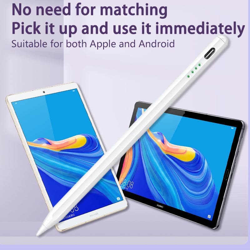 Active Stylus Pen Compatible with iOS and Android Touchscreens