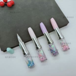 Internet celebrity lipstick quicksand gel pen girly heart good-looking student creative fairy pen school season stationery wholesale