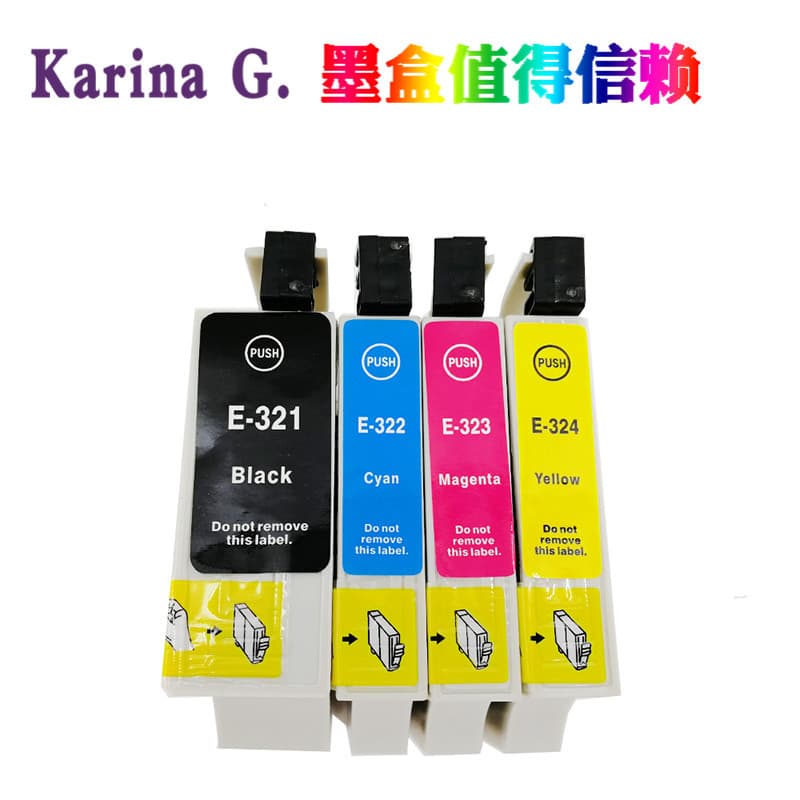 Suitable for Epson Stylus C70 C70+ C80N C80WN printer cartridge T0321 T0322